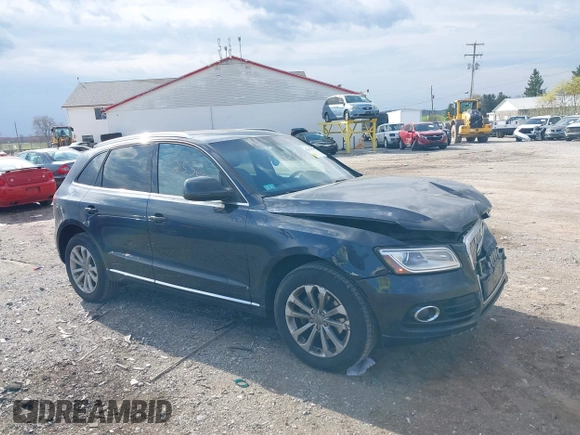 2014 Audi Q5 Premium Plus with VIN WA1LFAFP1EA114946, listed as a IAAI auction lot 42042556 with 190,787 mi miles. Bid and sale history available at carsss.com. Image 1.