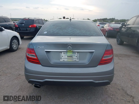 2014 Mercedes-Benz C 250 Sport with VIN WDDGF4HB7EG257087, listed as a IAAI auction lot 42169917 with 165,278 mi miles and . Bid and sale history available at DreamBid. Image 16.