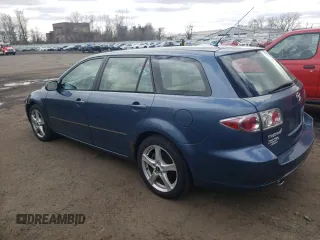 2006 Mazda 6 S Sport VE with VIN 1YVHP82D865M04666, listed as a Copart auction lot 51574375 with 130,021 mi miles and Salvage Title. Bid and sale history available at carsss.com. Image 2.