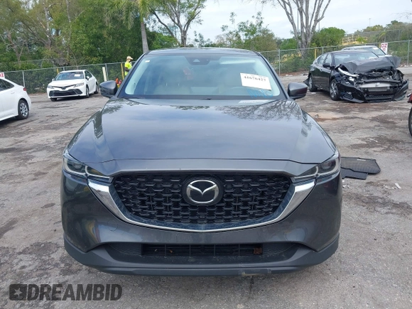 2023 Mazda CX-5 2.5 S Select Package with VIN JM3KFBBM3P0289296, listed as a IAAI auction lot 41676427 with 15,709 mi miles. Bid and sale history available at carsss.com. Image 12.