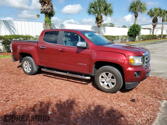 2017 GMC Canyon 2WD SLE with VIN 1GTG5CEN6H1281927, listed as a Copart auction lot 74120644 with 116,584 mi miles and Clean Title. Bid and sale history available at carsss.com. Image 4.