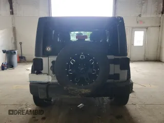 2018 Jeep Wrangler Unlimited Sport S with VIN 1C4HJWDG0JL938462, listed as a Copart auction lot 59862325 with 54,358 mi miles and Salvage title. Bid and sale history available at DreamBid. Image 6.