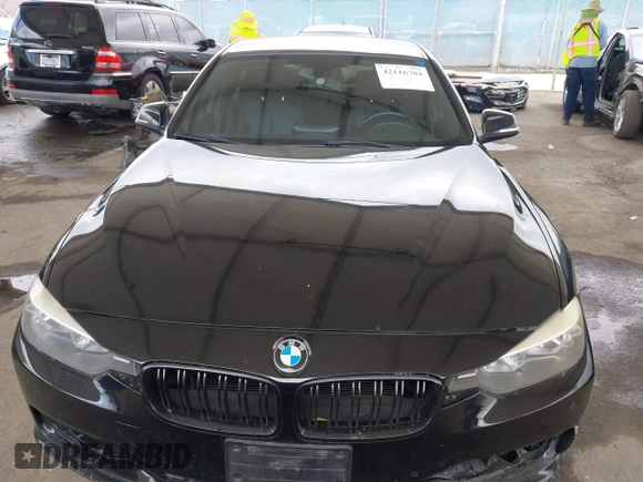 2014 BMW 3 Series 328i with VIN WBA3C1G53ENR49917, listed as a IAAI auction lot 42116704 with 148,630 mi miles and . Bid and sale history available at carsss.com. Image 13.