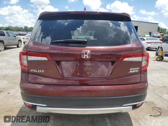 2019 Honda Pilot Touring 7-Passenger with VIN 5FNYF6H6XKB094020, listed as a Copart auction lot 61460255 with 135,149 mi miles and Salvage title. Bid and sale history available at DreamBid. Image 6.