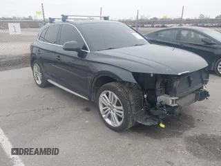 2019 Audi Q5 Premium Plus z VIN WA1BNAFY7K2038226, wystawiony jako IAAI lot #41374252 z przebiegiem 94 054 mil mil oraz . Historia ofert i sprzedaży dostępna na DreamBid. Obrazek 1.
