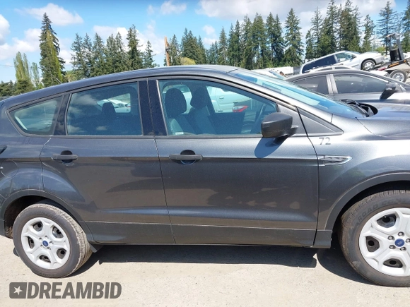 2017 Ford Escape S with VIN 1FMCU0F76HUC38828, listed as a IAAI auction lot 42100492 with 48,541 mi miles. Bid and sale history available at carsss.com. Image 13.