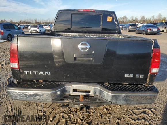 2007 Nissan Titan XE with VIN 1N6AA07A67N234492, listed as a Copart auction lot 87574675 with Not Provided miles and Salvage Title. Bid and sale history available at DreamBid. Image 6.