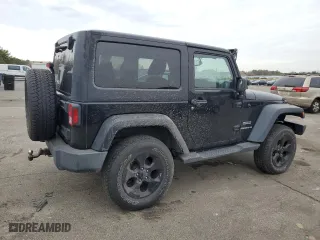 2014 Jeep Wrangler Sport with VIN 1C4GJWAG5EL216023, listed as a Copart auction lot 88272575 with 182,450 mi miles and Clean Title. Bid and sale history available at carsss.com. Image 3.