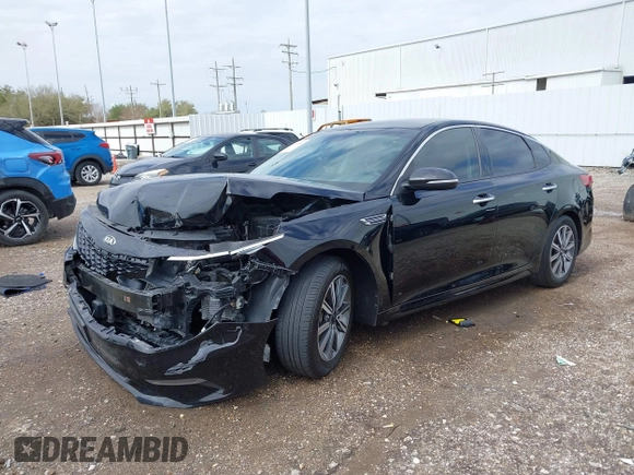 2020 Kia Optima EX Premium with VIN 5XXGU4L16LG395819, listed as a IAAI auction lot 41713909 with 72,096 mi miles. Bid and sale history available at carsss.com. Image 2.