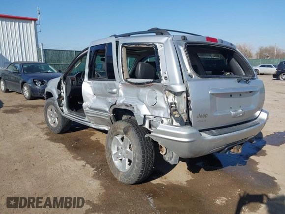 2004 Jeep Grand Cherokee Limited z VIN 1J4GW58S84C269863, wystawiony jako IAAI lot #41900325 z przebiegiem 226 587 mil mil oraz . Historia ofert i sprzedaży dostępna na DreamBid. Obrazek 3.
