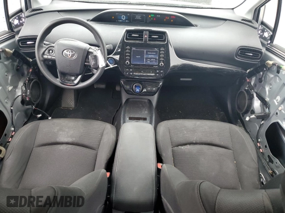 2022 Toyota Prius L Eco z VIN JTDKAMFU7N3160423, wystawiony jako Copart lot #55865935 z przebiegiem 72 950 mil mil oraz Szkoda całkowita • Salvage title. Historia ofert i sprzedaży dostępna na DreamBid. Obrazek 8.