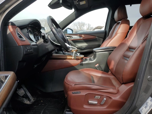 2016 Mazda CX-9 Signature with VIN JM3TCBEY9G0115888, listed as a Copart auction lot 46568455 with 97,329 mi miles and Salvage Title. Bid and sale history available at carsss.com. Image 7.