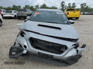 2024 Subaru WRX Premium with VIN JF1VBAH64R9808221, listed as a Copart auction lot 54990545 with 105,565 mi miles and Salvage title. Bid and sale history available at DreamBid. Image 5.
