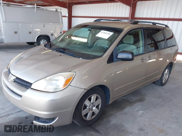 2005 Toyota Sienna CE с VIN 5TDZA23C25S387385, выставлен на аукционе IAAI как лот 42305240 с пробегом 300 619 миль миль и . История ставок и продаж доступна на DreamBid. Изображение 2.