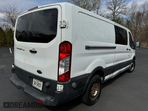 2015 Ford Transit with VIN 1FTNE2YM1FKA42474, listed as a Copart auction lot 51358645 with 252,999 mi miles and Clean Title. Bid and sale history available at DreamBid. Image 3.