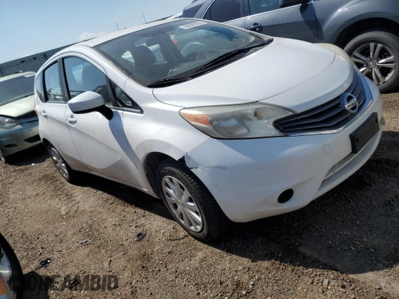 2015 Nissan Note SV with VIN 3N1CE2CP5FL439924, listed as a Copart auction lot 60085055 with 107,544 mi miles and Clean title. Bid and sale history available at DreamBid. Image 4.