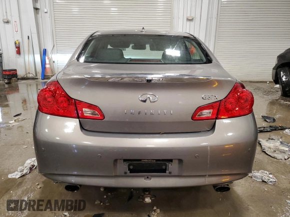 2013 Infiniti G37 x with VIN JN1CV6AR1DM354738, listed as a Copart auction lot 43964115 with 123,241 mi miles and Non Repairable. Bid and sale history available at DreamBid. Image 6.