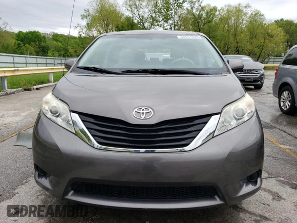 2013 Toyota Sienna LE AAS with VIN 5TDKK3DC1DS308855, listed as a Copart auction lot 55651635 with 160,019 mi miles and Salvage Title. Bid and sale history available at carsss.com. Image 5.