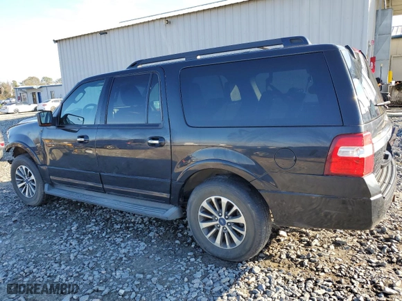 2015 Ford Expedition EL XLT with VIN 1FMJK1HT3FEF43935, listed as a Copart auction lot 41966785 with 254,852 mi miles and Salvage Title. Bid and sale history available at carsss.com. Image 2.