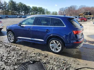 2020 Audi Q7 Premium with VIN WA1AXAF79LD007546, listed as a Copart auction lot 49956855 with 58,506 mi miles and Salvage title. Bid and sale history available at DreamBid. Image 2.