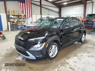 2022 Hyundai Kona SE with VIN KM8K2CAB4NU763395, listed as a Copart auction lot 44989583 with 46,013 mi miles. Bid and sale history available at carsss.com. Image 1.