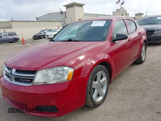 2014 Dodge Avenger SE with VIN 1C3CDZAB0EN147245, listed as a IAAI auction lot 42127010 with 161,260 mi miles. Bid and sale history available at carsss.com. Image 6.