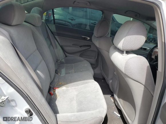 2009 Honda Civic Sdn LX with VIN 2HGFA16529H303842, listed as a Copart auction lot 50711825 with 206,353 mi miles and Salvage Title. Bid and sale history available at carsss.com. Image 10.