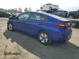 2019 Hyundai Ioniq Blue with VIN KMHC65LC0KU134755, listed as a Copart auction lot 53898845 with 86,930 mi miles and Salvage Title. Bid and sale history available at DreamBid. Image 2.