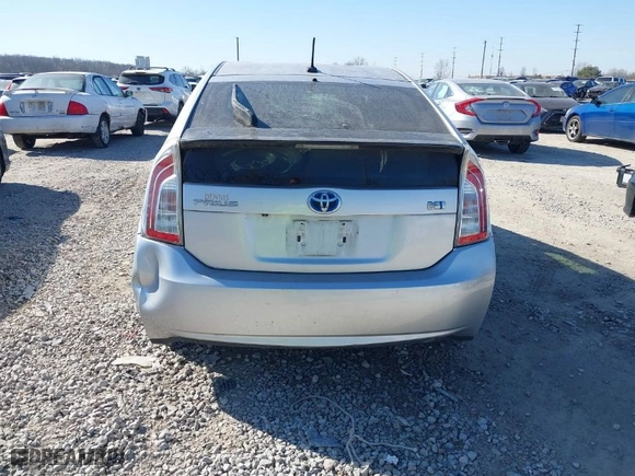 2012 Toyota Prius One with VIN JTDKN3DU4C1573720, listed as a IAAI auction lot 41766692 with NaN miles. Bid and sale history available at carsss.com. Image 17.