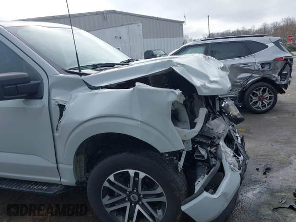 2023 Ford F-150 XL with VIN 1FTEX1EPXPFB16102, listed as a IAAI auction lot 41544485 with 18,460 mi miles and . Bid and sale history available at DreamBid. Image 18.
