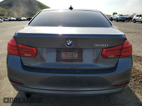2016 BMW 3 Series 320i with VIN WBA8A9C53GK618159, listed as a Copart auction lot 50222555 with 143,007 mi miles and Salvage Title. Bid and sale history available at carsss.com. Image 6.