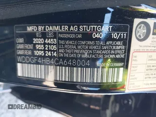 2012 Mercedes-Benz C 250 Sport z VIN WDDGF4HB4CA648004, wystawiony jako IAAI lot #41891519 z przebiegiem 108 076 mil mil oraz . Historia ofert i sprzedaży dostępna na DreamBid. Obrazek 9.