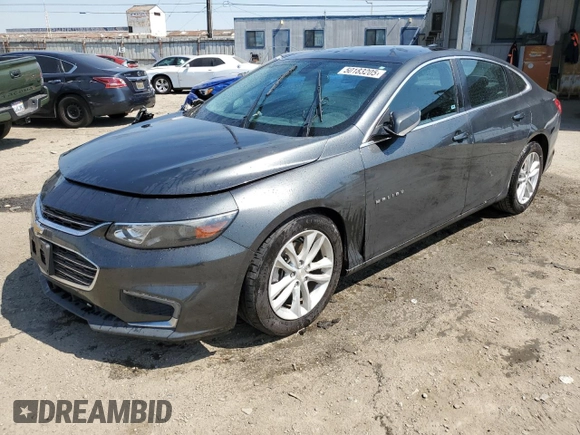 2017 Chevrolet Malibu Hybrid with VIN 1G1ZJ5SU0HF223173, listed as a Copart auction lot 50183205 with 95,309 mi miles and Salvage Title. Bid and sale history available at DreamBid. Image 1.