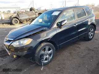 2007 Acura RDX with VIN 5J8TB18297A010776, listed as a IAAI auction lot 41242217 with 152,585 mi miles. Bid and sale history available at carsss.com. Image 2.