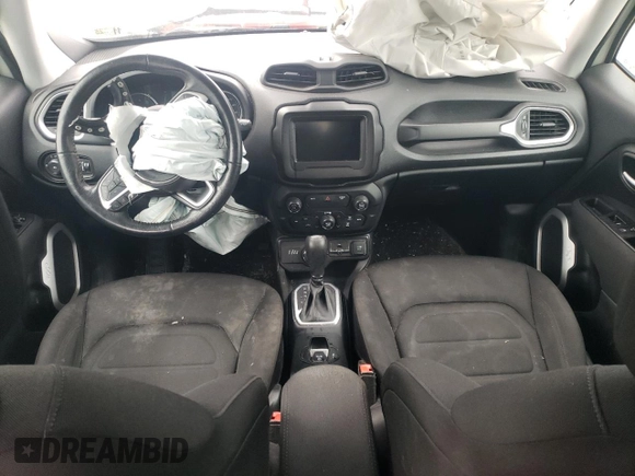 2020 Jeep Renegade Latitude with VIN ZACNJBBB9LPL41423, listed as a Copart auction lot 45512325 with 0 mi miles and Salvage Title. Bid and sale history available at carsss.com. Image 8.