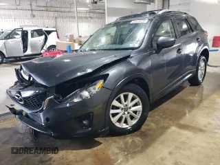 2014 Mazda CX-5 Touring with VIN JM3KE4CY6E0306508, listed as a Copart auction lot 53475075 with 0 mi miles and Salvage Title. Bid and sale history available at carsss.com. Image 1.