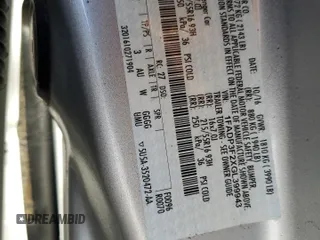 2016 Ford Focus SE z VIN 1FADP3F2XGL399943, wystawiony jako Copart lot #46472415 z przebiegiem 70 047 mil mil oraz Szkoda całkowita • Salvage title. Historia ofert i sprzedaży dostępna na DreamBid. Obrazek 14.