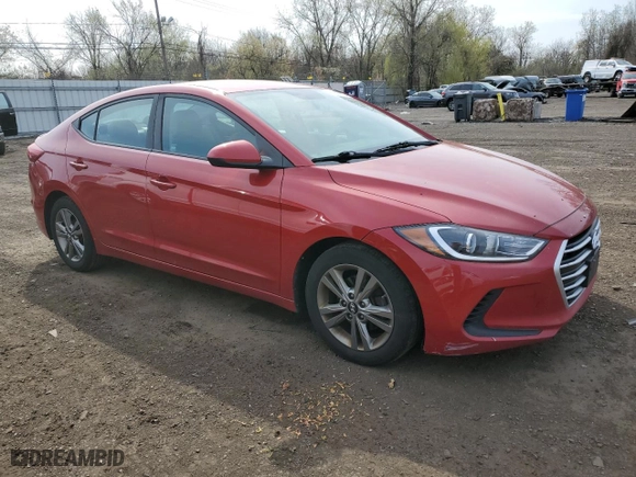 2017 Hyundai Elantra SE with VIN 5NPD84LF2HH108099, listed as a Copart auction lot 53949675 with 157,940 mi miles and Clean Title. Bid and sale history available at carsss.com. Image 4.