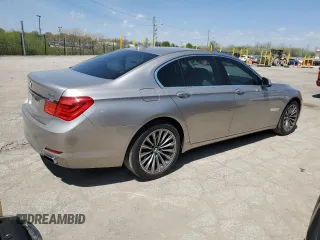 2011 BMW 7 Series 740i with VIN WBAKA4C56BC613162, listed as a Copart auction lot 54683605 with 153,314 mi miles and Clean Title. Bid and sale history available at carsss.com. Image 3.