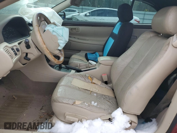 2000 Toyota Solara SE with VIN 2T1FF22P7YC420225, listed as a Copart auction lot 41777605 with Not Provided miles and Salvage Title. Bid and sale history available at DreamBid. Image 7.