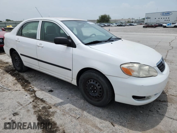 2007 Toyota Corolla CE with VIN JTDBR32E870109731, listed as a Copart auction lot 64846545 with 183,510 mi miles and Clean title. Bid and sale history available at DreamBid. Image 4.