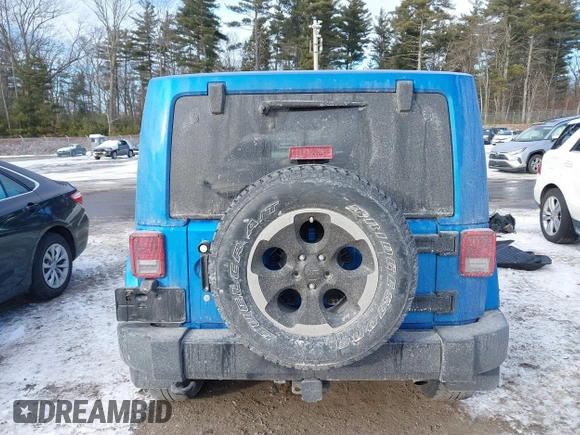 2014 Jeep Wrangler Sahara with VIN 1C4AJWBG0EL218217, listed as a IAAI auction lot 41263046 with 79,137 mi miles and . Bid and sale history available at DreamBid. Image 16.