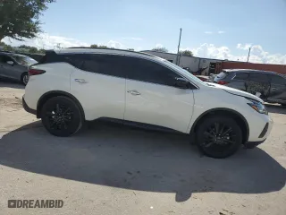 2024 Nissan Murano SV with VIN 5N1AZ2BJ9RC105476, listed as a Copart auction lot 74907784 with 524 mi miles and Salvage Title. Bid and sale history available at carsss.com. Image 4.
