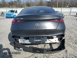 2024 Mercedes-Benz GLC with VIN W1NKJ4HB4RF091313, listed as a Copart auction lot 46849035 with 0 mi miles and Salvage Title. Bid and sale history available at carsss.com. Image 6.