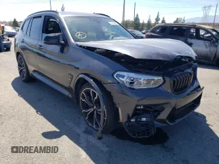 2021 BMW X3 M z VIN 5YMTS0C09M9F98586, wystawiony jako Copart lot #51144682 z przebiegiem Nie podano mil oraz . Historia ofert i sprzedaży dostępna na DreamBid. Obrazek 1.