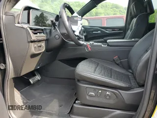 2024 Cadillac Escalade AWD V-Series with VIN 1GYS4HK92RR125835, listed as a Copart auction lot 60098455 with 10,416 mi miles and Salvage title. Bid and sale history available at DreamBid. Image 7.
