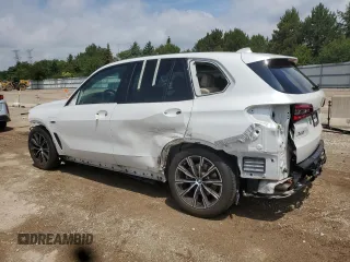 2022 BMW X5 xDrive45e with VIN 5UXTA6C06N9J13414, listed as a Copart auction lot 60317535 with 53,767 mi miles and Salvage title. Bid and sale history available at DreamBid. Image 2.