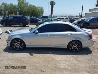 2014 Mercedes-Benz C 250 Sport with VIN WDDGF4HB5ER307781, listed as a IAAI auction lot 42223138 with 186,457 mi miles and . Bid and sale history available at DreamBid. Image 14.