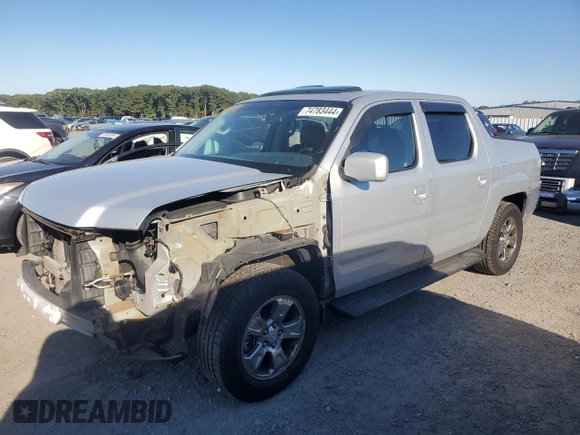 2006 Honda Ridgeline RTL with VIN 2HJYK16556H502461, listed as a Copart auction lot 74783444 with 204,253 mi miles and Clean Title. Bid and sale history available at carsss.com. Image 1.