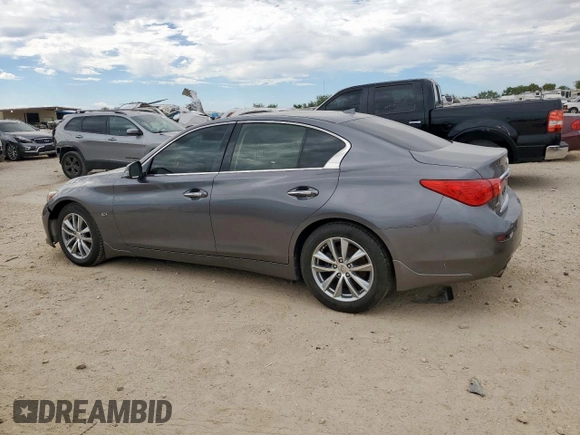 2017 Infiniti Q50 Premium with VIN JN1EV7AR2HM836977, listed as a Copart auction lot 66161865 with Not provided miles and Clean title. Bid and sale history available at DreamBid. Image 2.